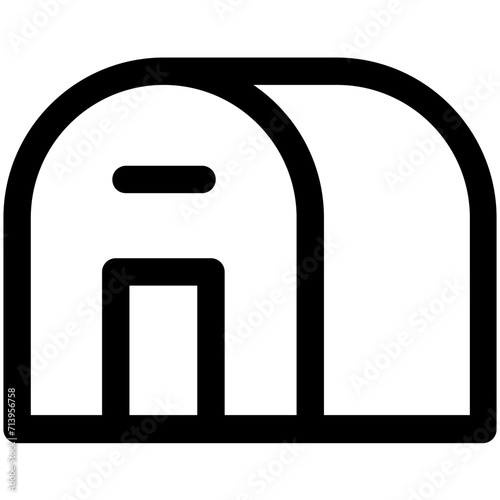Warehouse Vector Icon