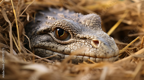 Crocodylus Porosus baby