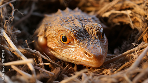 Crocodylus Porosus baby