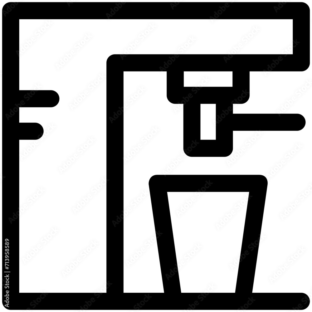 Coffee Machine Vector Icon Coffee Machine Vector Icon