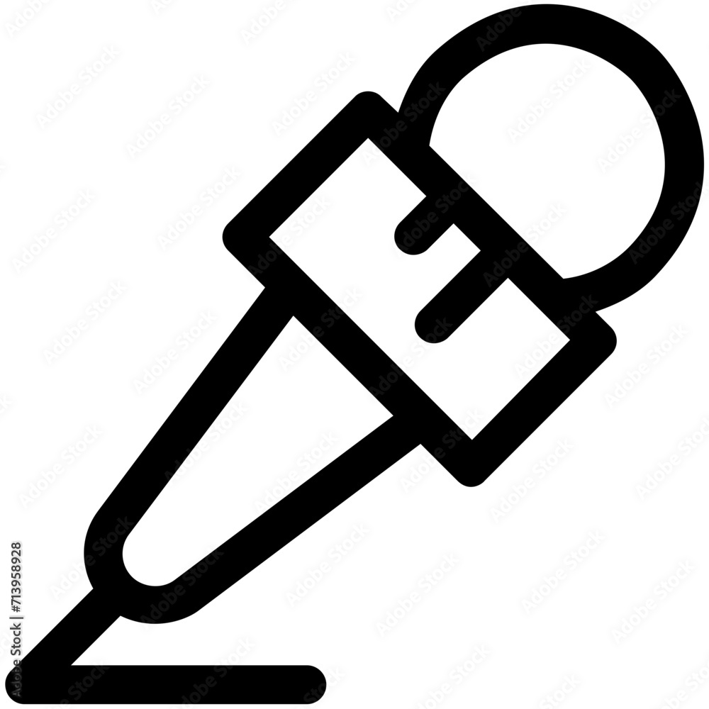 Mic Vector Icon Mic Vector Icon