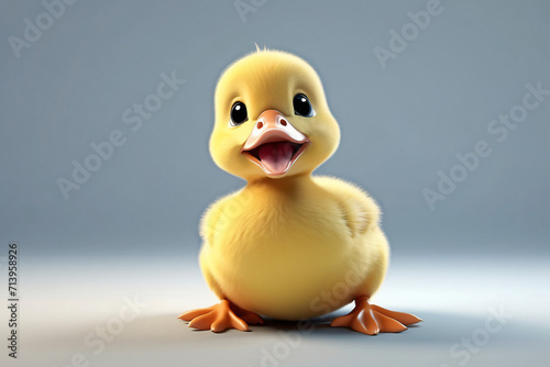 cute yellow duck