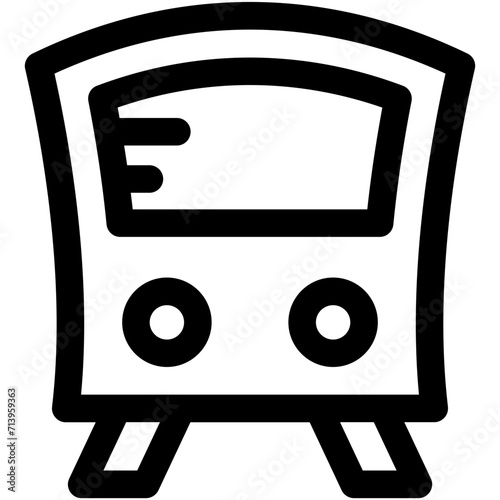 Tram Vector Icon