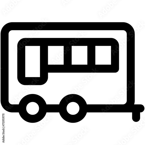 Caravan Vector Icon