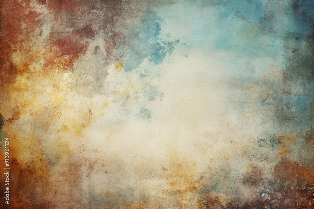 Vintage colors old grunge texture background