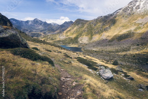 Tristalia Lakes in the Andorran Pyrenees photo