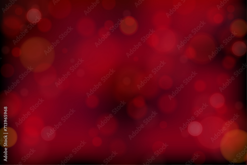 Blurry red bokeh background Blurry red bokeh background