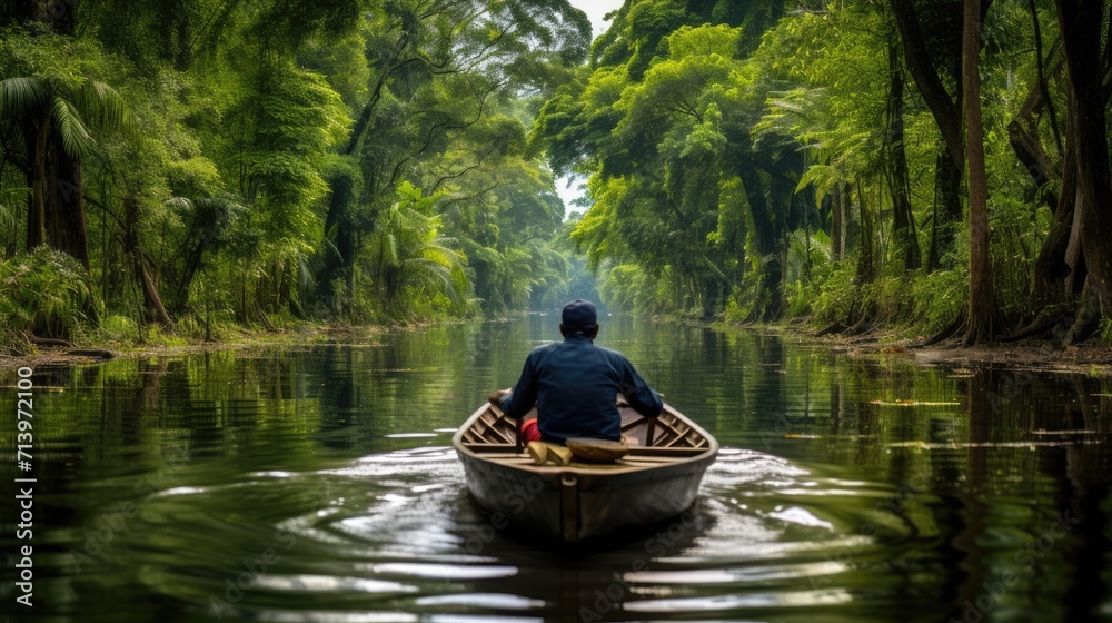 Canoeing the Amazon A Man Explores the Untamed Beauty of the