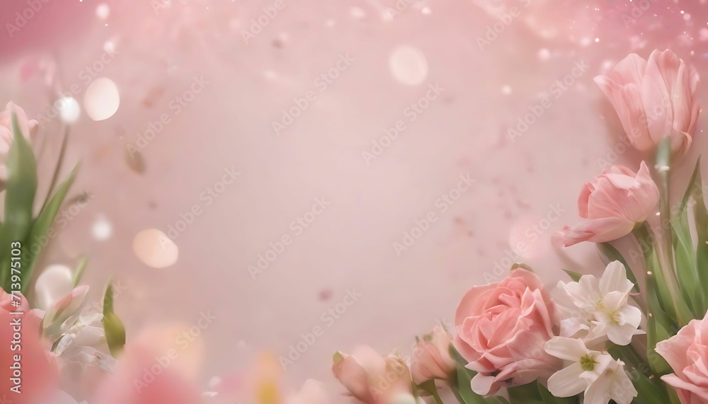 Happy mother day cover photo with tulips pink background Happy mother day cover photo with tulips pink background
