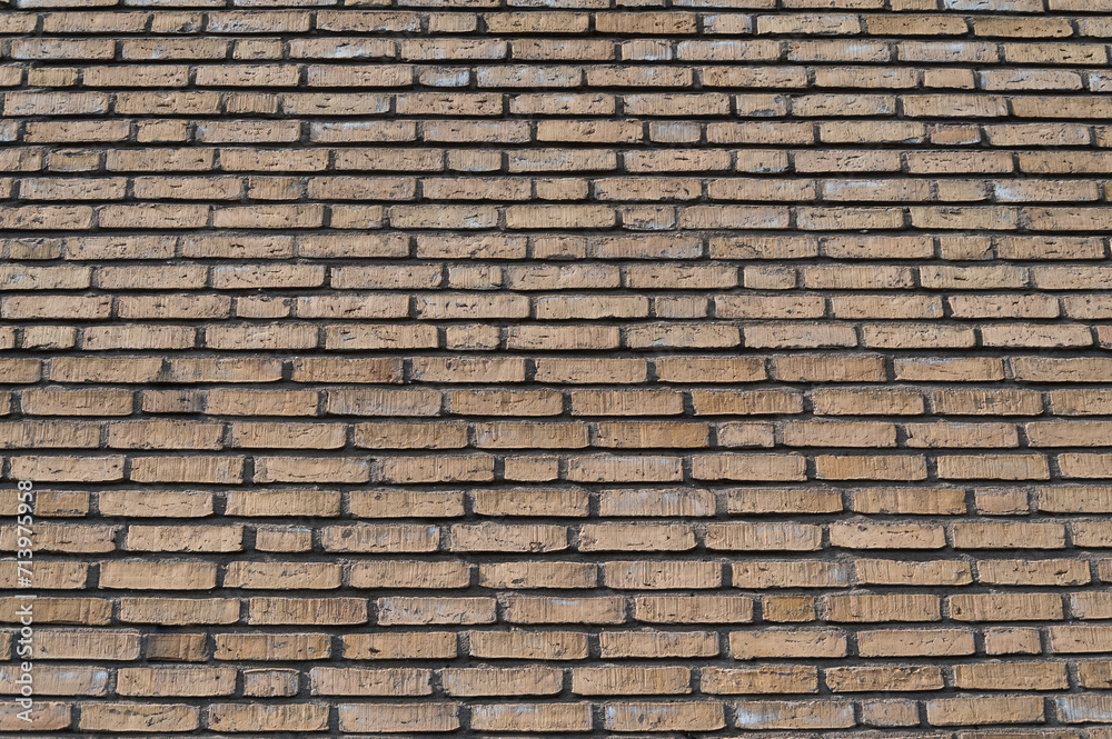 background in the form of an old brick wall
