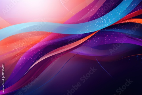 Abstract background with purple ribbon for Awareness Days like pancreatic cancer, epilepsy, Alzheimer's disease, lupus, animal abuse, Crohn's disease, cystic fibrosis, fibromyalgia, sarcoidosis photo