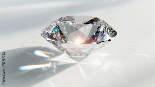 Luxurious Light  The Luminous Heart of a Diamond