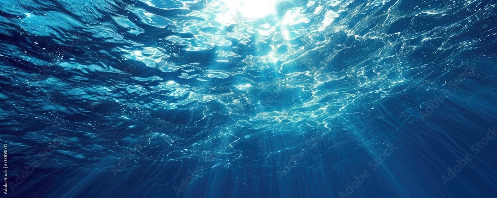 Deep blue seawater Deep blue seawater