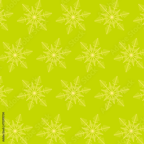 Pattern background shaped like ice crystals