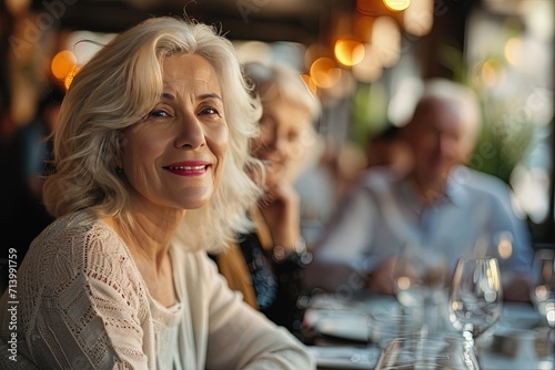 Radiant Joyful Senior Woman and man Embracing a Vibrant Life Retirement Bliss