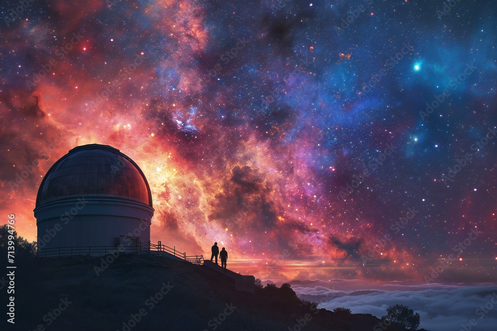 Observatory Under a Star-Filled Sky Observatory Under a Star-Filled Sky