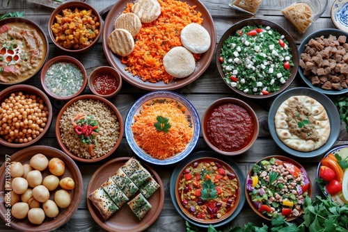 Assorted Middle Eastern Feast