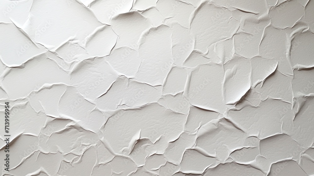 white glued paper textured, hyper realistic, hyper detailed, - obrazy, fototapety, plakaty 