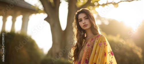 woman in the park