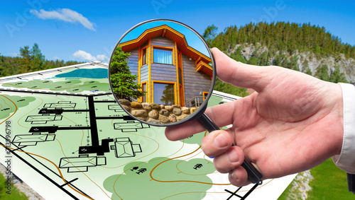 Country real estate. Villag...
