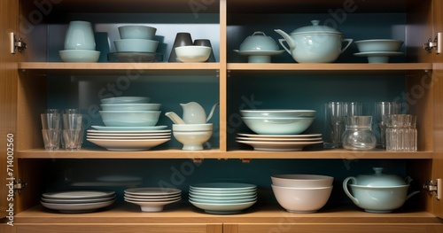 The art of dish cabinet organization with practical, bringing style and order to your kitchen photo