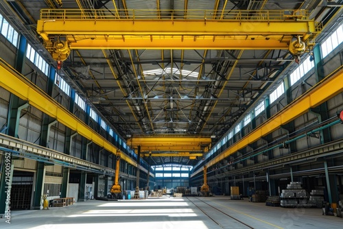 Heavy Indoor Gantry Crane for Manufacturing and Transportation