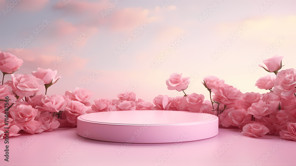 Valentine's Day background with hearts, love and romance background Valentine's Day background with hearts, love and romance background