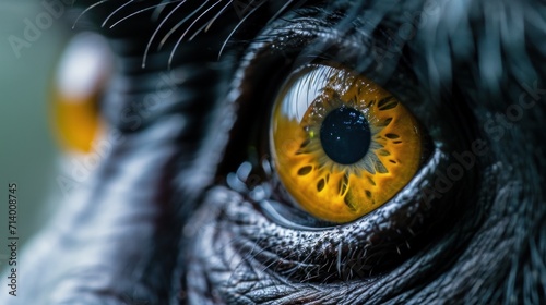 Close up of monkey eye     © Emil