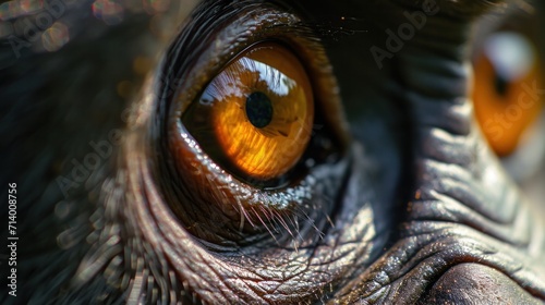 Close up of monkey eye      © Emil