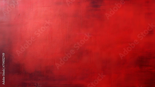 The harmony of the red background: the illustrative skill and brightness of the composition is created by AI