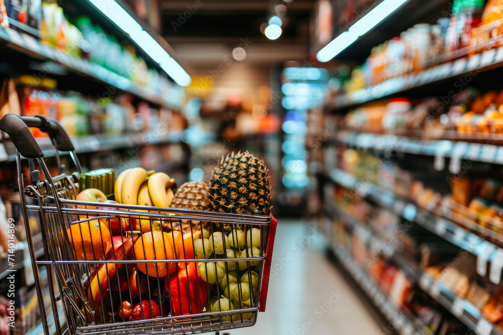 Smart Shopping: A Trolley of Nutrient-Rich Foods