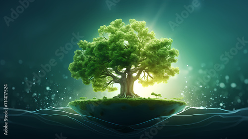 World environment day concept ecology protection environment, environmental protection background