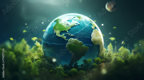 World environment day concept ecology protection environment, environmental protection background