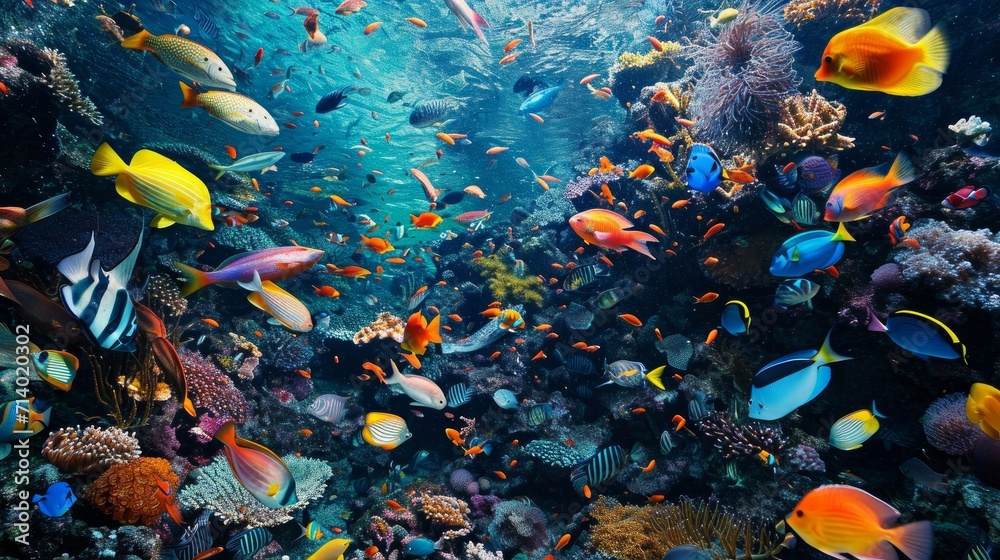 Common Fish In Ocean In the depths of the ocean, you'll find a multitude of fish - different ...