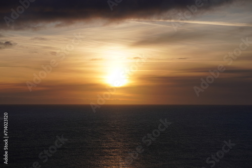 Sunset in VIk, Iceland