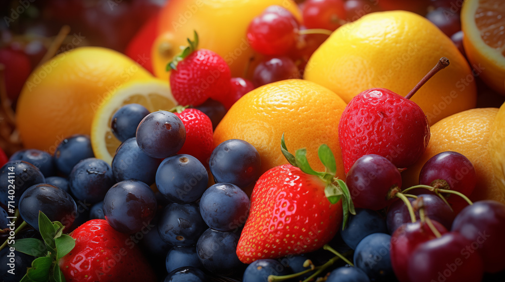 Obraz premium fruits and berries