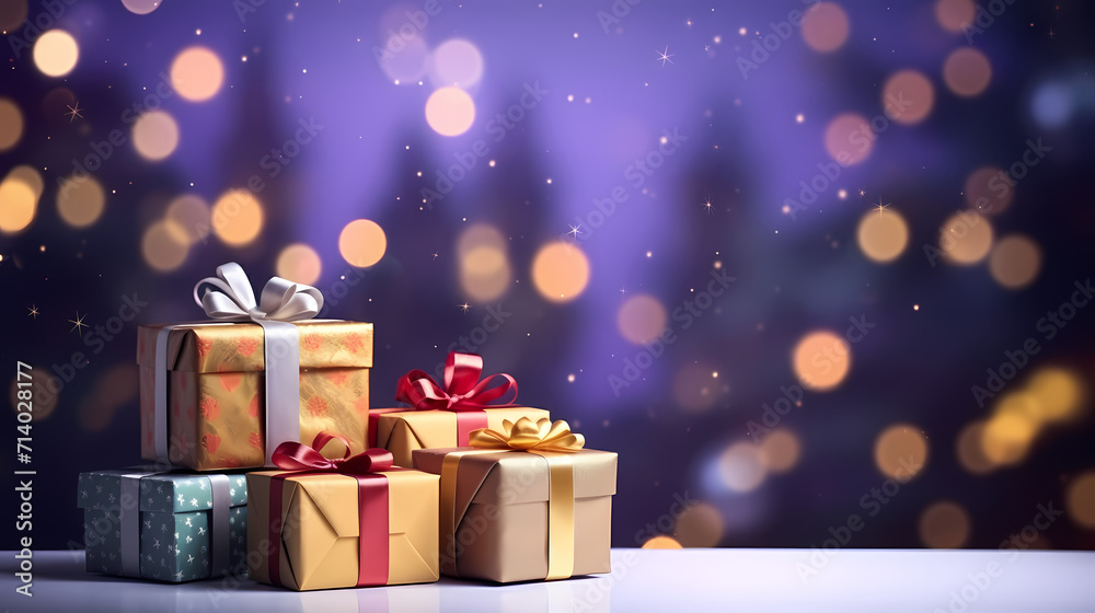 Gift background for birthdays, holiday anniversaries, Valentine's Day and weddings Gift background for birthdays, holiday anniversaries, Valentine's Day and weddings