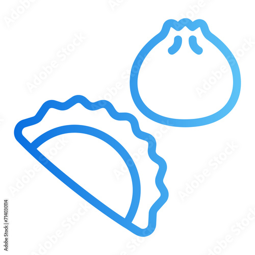 dumpling gradient icon