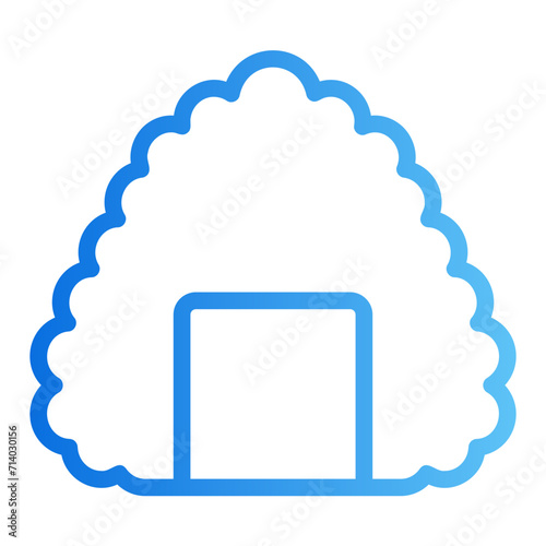 onigiri gradient icon