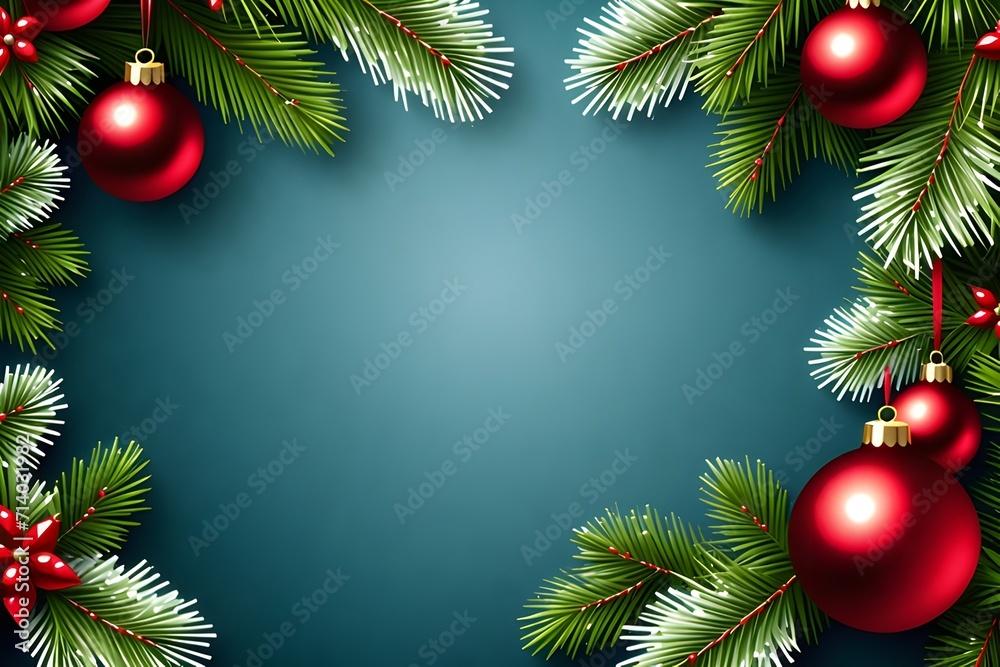 Realistic Christmas background, Generated AI Realistic Christmas background, Generated AI