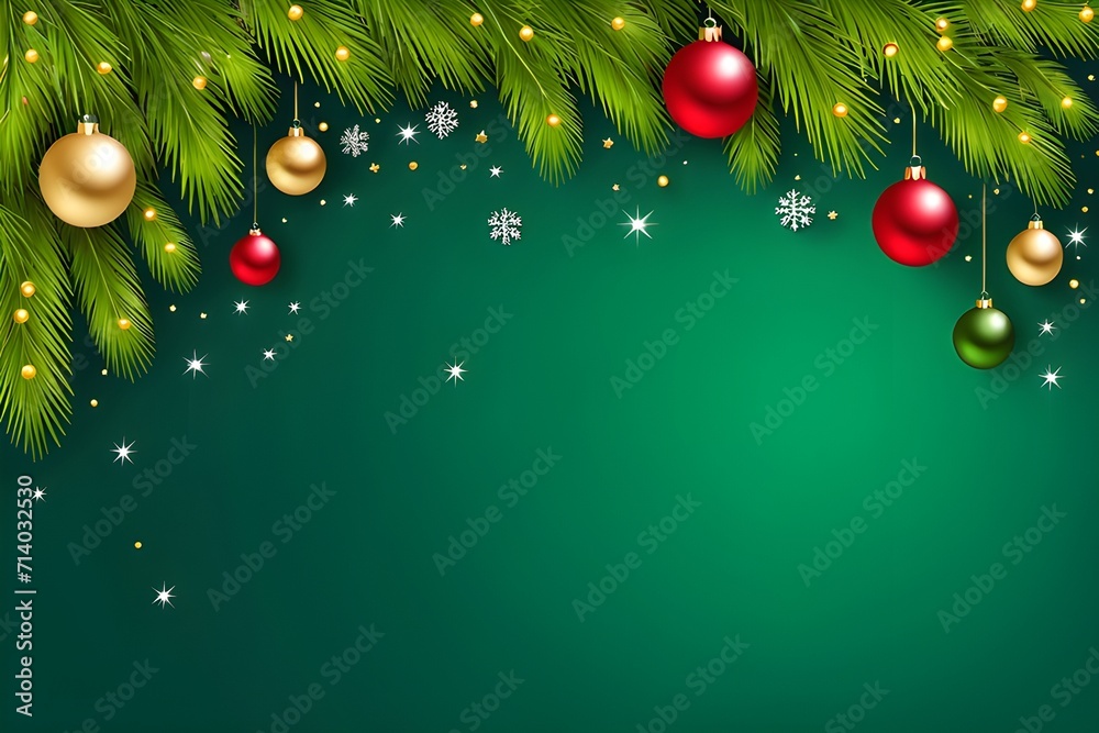 Realistic Christmas background, Generated AI Realistic Christmas background, Generated AI
