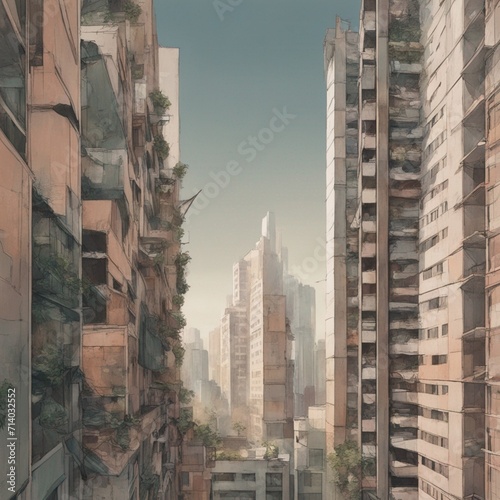 Wallpaper Mural Memories in Faded Grandeur: Intimate Portraits of Lofi Nostalgia Torontodigital.ca