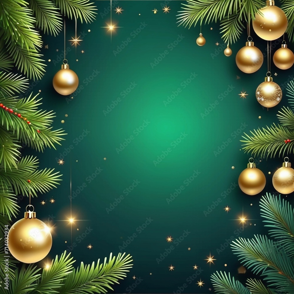 Realistic Christmas background, Generated AI Realistic Christmas background, Generated AI