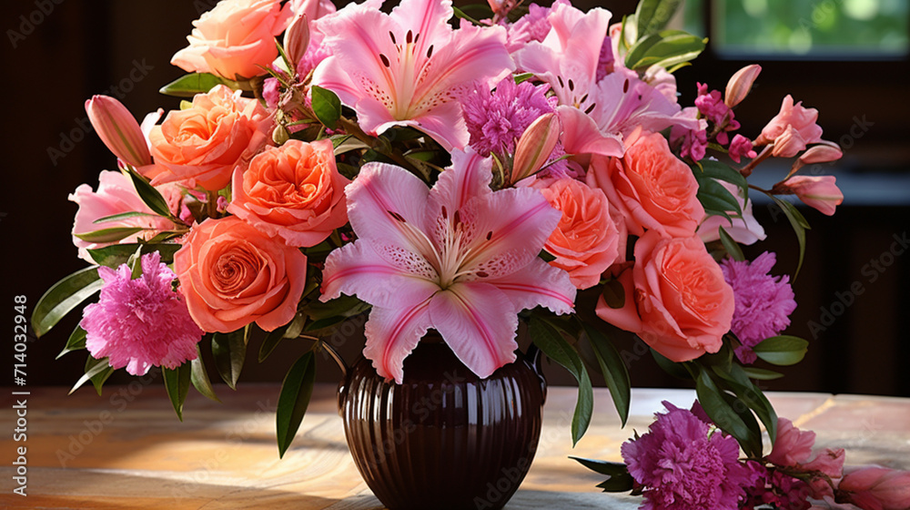 flowers in vase