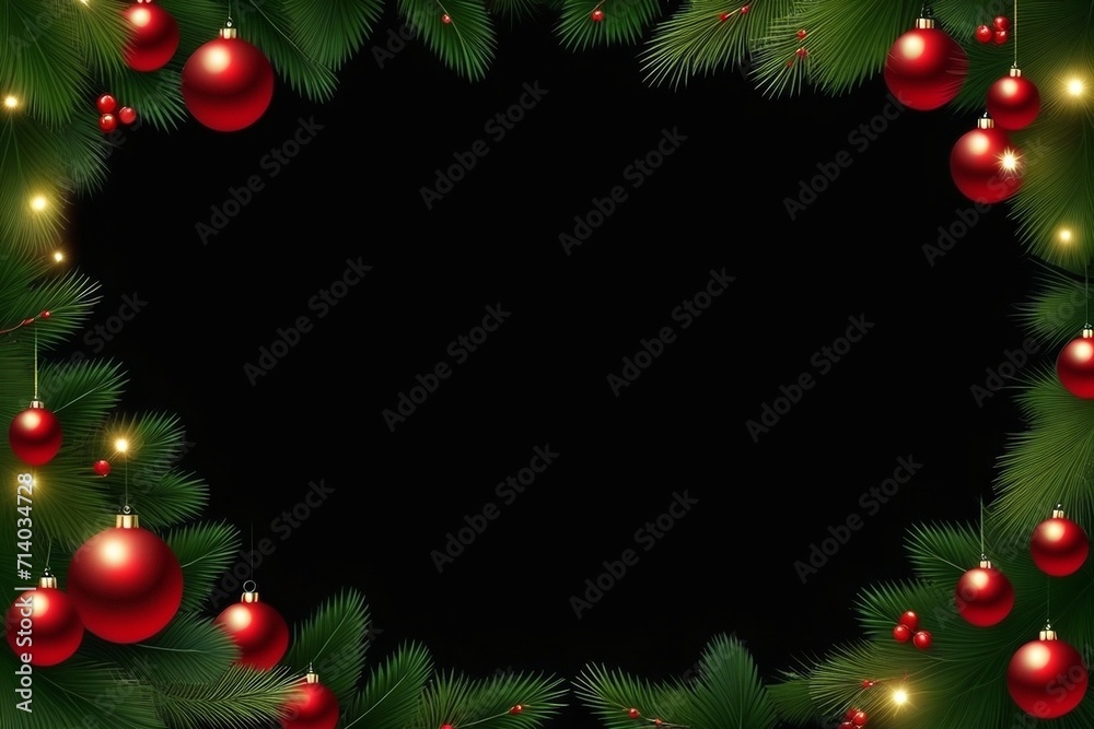 Realistic Christmas background, Generated AI Realistic Christmas background, Generated AI