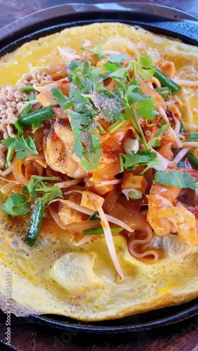 Pad Thai, street food in Thailand