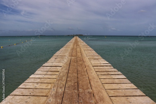 Bridge at Plage the chateau royal Noumea Nouvelle Caledonie Oceania