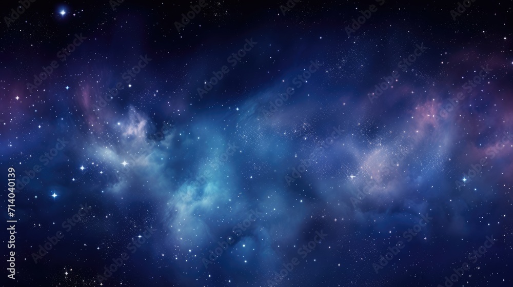 Galaxy Outer Space Sky Night Universe with Ethereal Starry Background