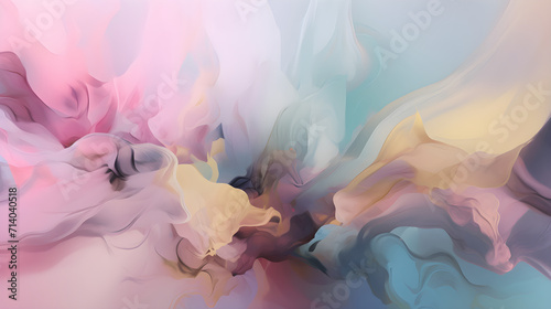 Fototapeta Naklejka Na Ścianę i Meble -  light soft pastel abstract watercolor background