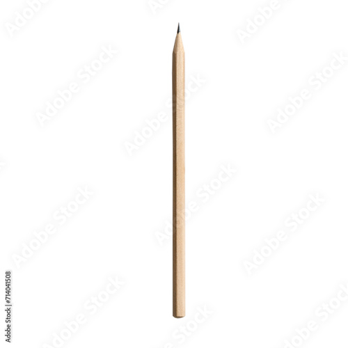 Realistic pencil isolated on transparent background.fit element for scenes project.